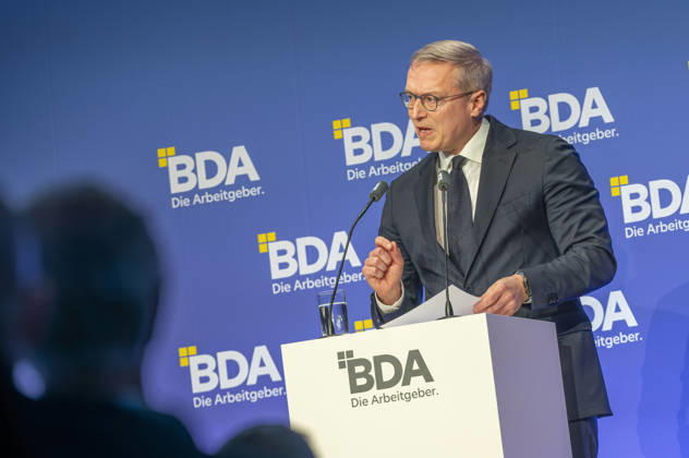 Karsten Wildberger Attends Employers Day 2026 EUR, Germany, Berlin, October 13, 2026 Karsten Wildberger (CDU), Federal Minister for Digital Affairs and State Modernization, at the 2026 Employers Day hosted by the Confederation of German Employers Associations
