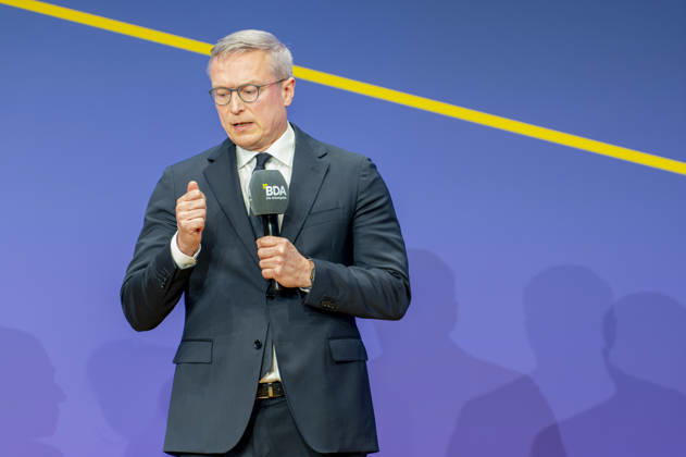 Karsten Wildberger Attends Employers Day 2026 EUR, Germany, Berlin, October 13, 2026 Karsten Wildberger (CDU), Federal Minister for Digital Affairs and State Modernization, at the 2026 Employers Day hosted by the Confederation of German Employers Associations