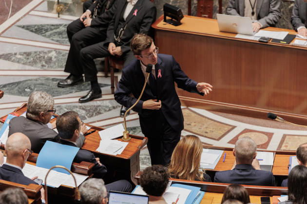 October 13, 2026: douard Geffray, the Minister of National Education during a question and answer session with the government at the National Assembly in Paris, on October 13, 2026. - ZUMAs287 20261013_zip_s287_039 Copyright: xSadakxSouicix