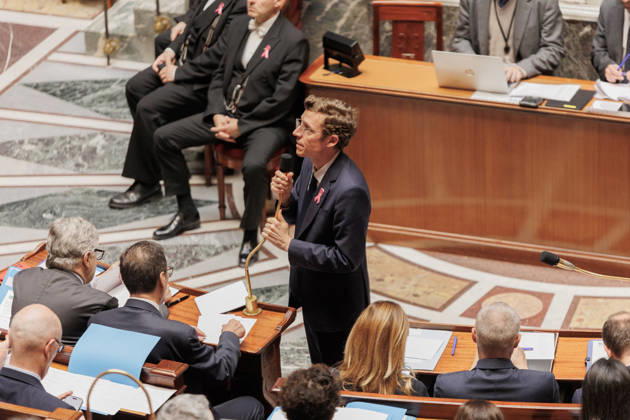 October 13, 2026: douard Geffray, the Minister of National Education during a question and answer session with the government at the National Assembly in Paris, on October 13, 2026. - ZUMAs287 20261013_zip_s287_031 Copyright: xSadakxSouicix