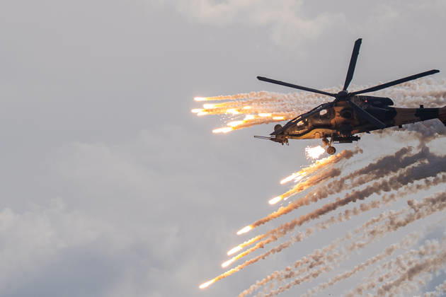 Turkish Armed Forces Fire Free-2026 military exercise held in Ankara ANKARA, TURKIYE - OCTOBER 13: Turkish armed forces hold the Fire Free-2026 military exercise at the General Nahit Senoglu Firing and Exercise Area in Polatli district, Ankara, Turkiye, on October 13, 2026. Organized to demonstrate the combat readiness and firepower of the Turkish Armed Forces, the comprehensive drill featured live-fire maneuvers utilizing an array of domestically engineered weapons and defense systems. F-16 fighting falcon and ATAK attack helicopters executed precision firing runs during drill. Arman Onal Anadolu Ankara Turkey. Editorial use only. Please get in touch for any other usage.  Copyright: x2026xAnadoluxArmanxOnalx