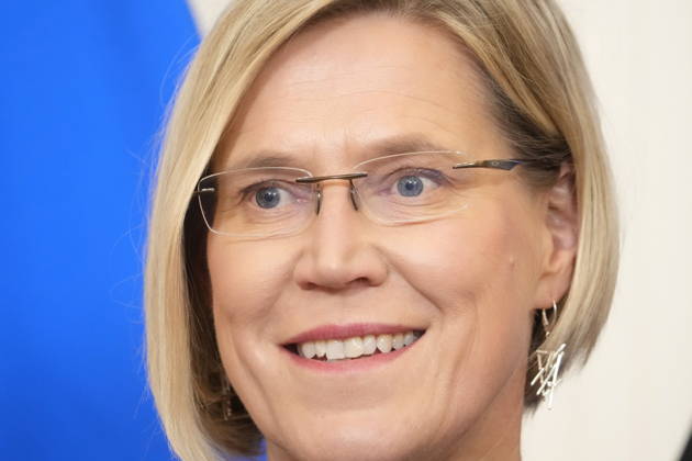 October 13, 2026, Riga, Vidzeme Region, Latvia: Estonian President ULLE MADISE attends press conference during her visit to Latvia Riga Latvia - ZUMAk193 20261013_zip_k193_011 Copyright: xIntsxKalninsx