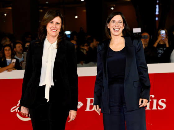 IPA89642794 - Rome, 2026 Film Festival Evening 1 Red Carpet at the Opening Ceremony. Pictured: Paola Belloni, Elly Schlein Copyright: xMarcoxProvvisionatox xPoolxRomaxFilmxFestx2026x IPA89642794