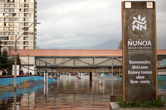 Santiago, October 13, 2026 Flooding in the Nuble subway underpass following this afternoon s thunderstorm in the Metropolitan Region Claudio Caceres Aton Chile, Santiago, Chile Aton 1199635  Copyright: CLAUDIOxCACERES ATONxCHILE