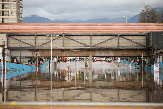 Santiago, October 13, 2026 Flooding in the Nuble subway underpass following this afternoon s thunderstorm in the Metropolitan Region Claudio Caceres Aton Chile, Santiago, Chile Aton 1199638  Copyright: CLAUDIOxCACERES ATONxCHILE