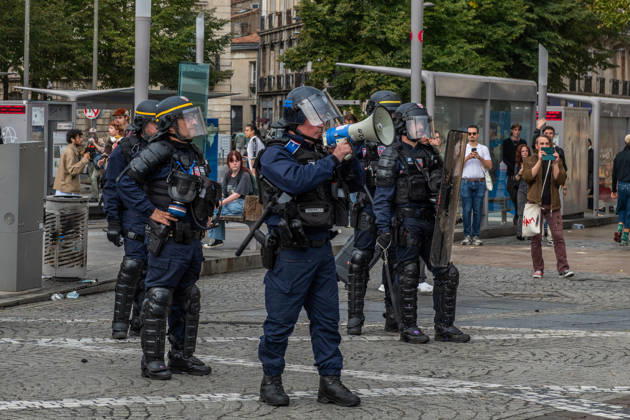 October 13, 2026, Bordeaux, Nouvelle-Aquitaine, France: High school students are protesting all over France, particularly here in Bordeaux. Their grievances are as follows: a shortage of staff, overcrowded class schedules, dilapidated infrastructure, a stressful college counseling process (career guidance), and deteriorating learning conditions. Bordeaux France  - ZUMAh207 20261013_zip_h207_086 Copyright: xFabricexHebertx