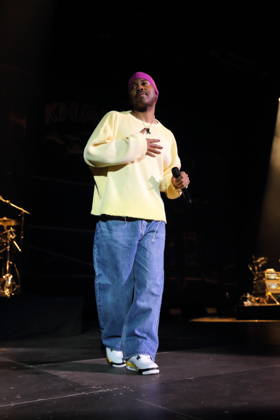 Khalid Donnel Robinson, also known as Khalid, at a concert at the Uber Eats Music Hall in Berlin, October 13, 2026 Khalid Concert Berlin