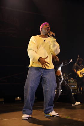 Khalid Donnel Robinson, also known as Khalid, at a concert at the Uber Eats Music Hall in Berlin, October 13, 2026 Khalid Concert Berlin