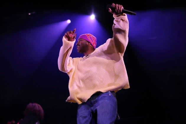 Khalid Donnel Robinson, also known as Khalid, at a concert at the Uber Eats Music Hall in Berlin, October 13, 2026 Khalid Concert Berlin