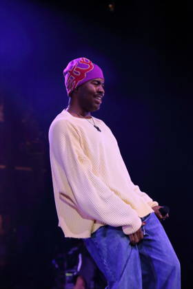 Khalid Donnel Robinson, also known as Khalid, at a concert at the Uber Eats Music Hall in Berlin, October 13, 2026 Khalid Concert Berlin