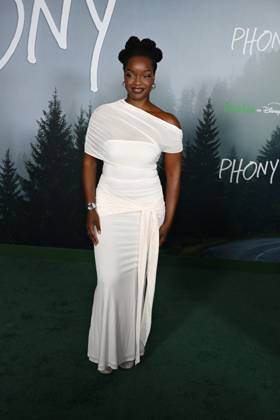 Los Angeles , CA: - OCTOBER 13: Grace Amaku at the Los Angeles premiere of Hulu s Phony at Pacific Design Center on October 13, 2026 Credit: Michael Mattes USA  - ZUMAa123 20261013_zaa_a123_141 Copyright: xAdMediax