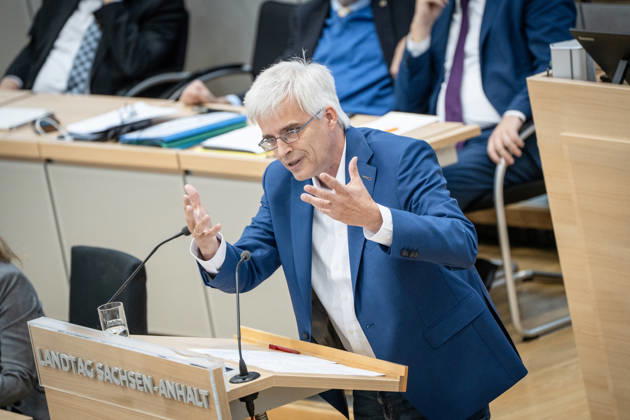 Olaf Meister, Member of the State Parliament for Alliance 90 The Greens, Green Party; State Parliament Session, October 2026, II—Special Session convened at the request of the AfD and BSW on the topic of Bringing Peace to Ukraine, Magdeburg, Saxony-Anhalt, Germany, State Parliament