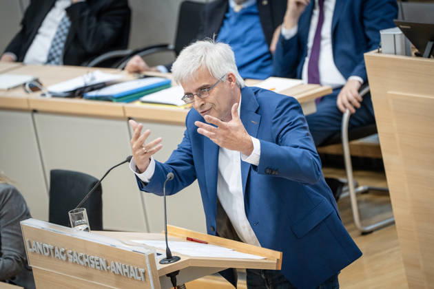 Olaf Meister, Member of the State Parliament for Alliance 90 The Greens, Green Party; State Parliament Session, October 2026, II—Special Session convened at the request of the AfD and BSW on the topic of Bringing Peace to Ukraine, Magdeburg, Saxony-Anhalt, Germany, State Parliament