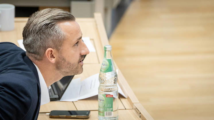Ulrich Siegmund, AfD Member of the State Parliament, October 2026 Session II: Special Session convened at the request of the AfD and BSW on the topic of Bringing Peace to Ukraine, Magdeburg, Saxony-Anhalt, Germany, State Parliament