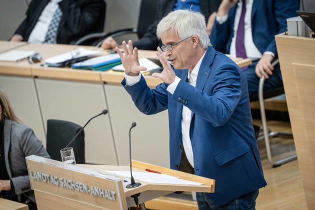 Olaf Meister, Member of the State Parliament for Alliance 90 The Greens, Green Party; State Parliament Session, October 2026, II—Special Session convened at the request of the AfD and BSW on the topic of Bringing Peace to Ukraine, Magdeburg, Saxony-Anhalt, Germany, State Parliament