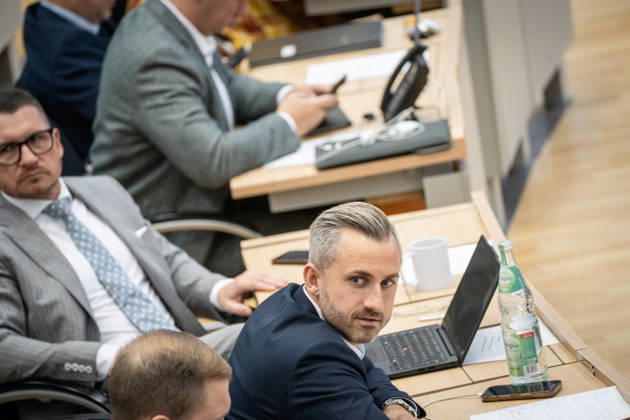 Ulrich Siegmund, AfD Member of the State Parliament, October 2026 Session II: Special Session convened at the request of the AfD and BSW on the topic of Bringing Peace to Ukraine, Magdeburg, Saxony-Anhalt, Germany, State Parliament