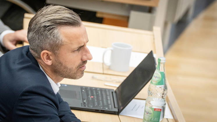 Ulrich Siegmund, AfD Member of the State Parliament, October 2026 Session II: Special Session convened at the request of the AfD and BSW on the topic of Bringing Peace to Ukraine, Magdeburg, Saxony-Anhalt, Germany, State Parliament