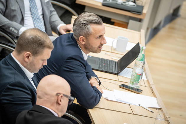 Ulrich Siegmund, AfD Member of the State Parliament, October 2026 Session II: Special Session convened at the request of the AfD and BSW on the topic of Bringing Peace to Ukraine, Magdeburg, Saxony-Anhalt, Germany, State Parliament