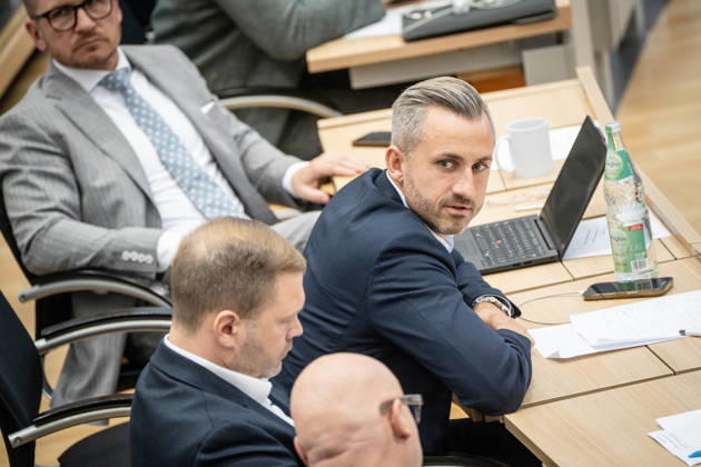 Ulrich Siegmund, AfD Member of the State Parliament, October 2026 Session II: Special Session convened at the request of the AfD and BSW on the topic of Bringing Peace to Ukraine, Magdeburg, Saxony-Anhalt, Germany, State Parliament