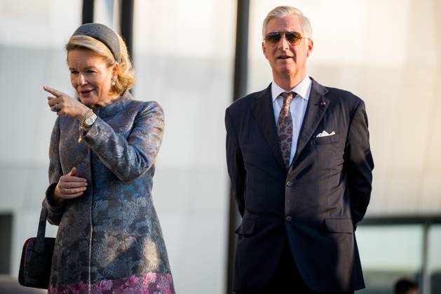 Queen Mathilde of Belgium and King Philippe - Filip of Belgium pictured during a visit of the Almaty Museum of Arts the official state visit of the Belgian King and Queen to Kazakhstan, on Wednesday 14 October 2026. The first State Visit of Belgium s royal couple in central Asia from 11 to 14 October 2026, aims to highlight bilateral cooperation in the economic, academic, and cultural fields.  JASPERxJACOBS 189785415