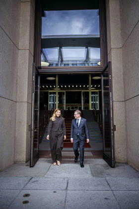 Johann Wadephul (CDU), Federal Minister of Foreign Affairs, meets with Velislava Petrova Chamova, Minister of Foreign Affairs of Bulgaria. Berlin, October 14, 2026. Photographed on behalf of the Federal Foreign Office, Berlin, Germany. Copyright: xThomasxTrutschel AAx