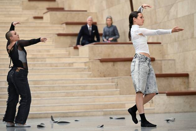 State Visit of King Philippe and Queen Mathilde to Kazakhstan (Day 4) ALMATY, KAZAKHSTAN - OCTOBER 14 : State Visit of King Philippe and Queen Mathilde to Kazakhstan (Day 4) - Visit of the Almaty Museum of Arts on October 14, 2026 in Almaty, Kazakhstan, 14 10 2026 Almaty Kazakhstan  Copyright: xDidierxLebrunx