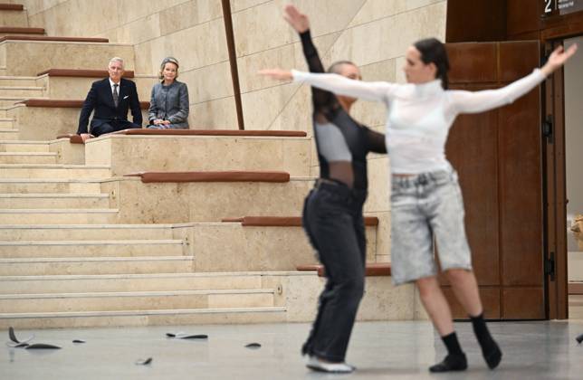 State Visit of King Philippe and Queen Mathilde to Kazakhstan (Day 4) ALMATY, KAZAKHSTAN - OCTOBER 14 : State Visit of King Philippe and Queen Mathilde to Kazakhstan (Day 4) - Visit of the Almaty Museum of Arts on October 14, 2026 in Almaty, Kazakhstan, 14 10 2026 Almaty Kazakhstan  Copyright: xDidierxLebrunx