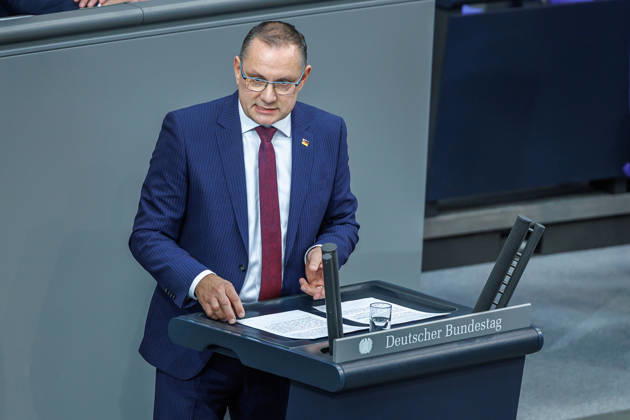 Bundestag Tino Chrupalla AfD in the German Bundestag on October 14, 2026, in Berlin, Berlin, Berlin, Germany, Bundestag