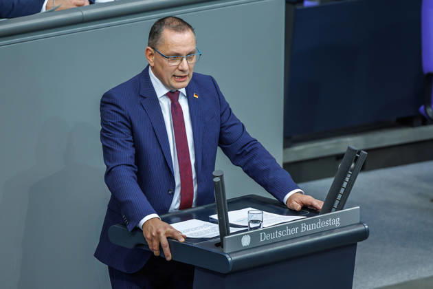 Bundestag Tino Chrupalla AfD in the German Bundestag on October 14, 2026, in Berlin, Berlin, Berlin, Germany, Bundestag