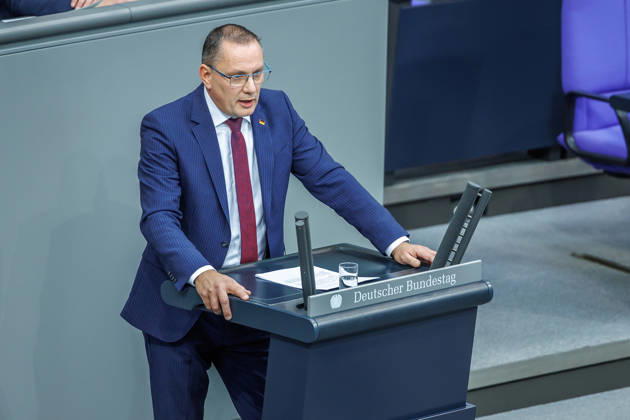 Bundestag Tino Chrupalla AfD in the German Bundestag on October 14, 2026, in Berlin, Berlin, Berlin, Germany, Bundestag