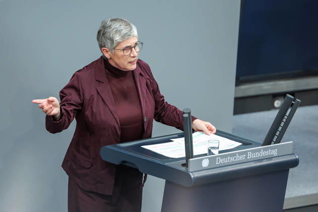 Bundestag Britta Haßelmann Alliance 90 The Greens in the German Bundestag on October 14, 2026, in Berlin, Berlin, Germany, Bundestag