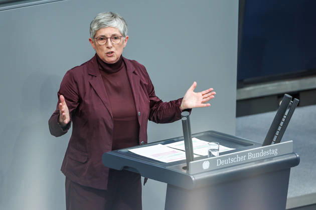 Bundestag Britta Haßelmann Alliance 90 The Greens in the German Bundestag on October 14, 2026, in Berlin, Berlin, Germany, Bundestag