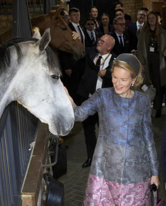 Belgian Royal Couple s State Visit to Central Asia - Day 4 - Kazakhstan King Philippe of Belgium and Queen Mathilde visit the traditional Cultural Performance in Almati, Kazakhstan on October 14, 2026. Last day of the fficial visit of royal couple in Kazakhstan. Photo by Olivier Polet ABACAPRESS.COM Kazakhstan  Copyright: xPoletxOlivier ABACAx