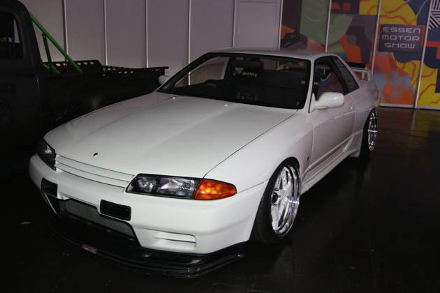 1994 Nissan Skyline BNR32 GT-R V Spec II, current promotional vehicle for the 2026 Essen Motor Show, Special exhibition tuningXperience, media event Carwalk for the Essen Motor Show on October 14, 2026, at Messe Essen in the lead-up to the Essen Motor Show 2026 (November 28, 2026 – December 6, 2026), EMS Preview on November 27, 2026