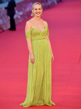 IPA89681976 - Rome, 2026 Film Festival - Evening 2 - Red carpet for the film *BRIANZA* In the photo: Marina Rocco  Copyright: xVincenzoxLandix xPoolxRomaxFilmxFestx2026x IPA89681976