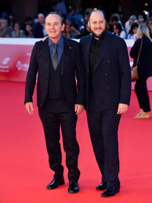 IPA89683521 - Rome, 2026 Film Festival Evening 2 Red carpet for the film *BRIANZA* In the photo: Simone Catania, Paolo Pierobon, Fausto Russo Alesi  Copyright: xVincenzoxLandix xPoolxRomaxFilmxFestx2026x IPA89683521