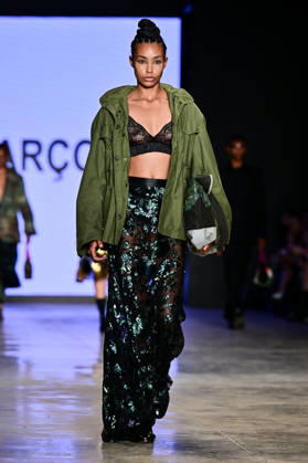 SãO PAULO, SP - 14.10.2026: SPFW N61 - À La Garçonne brand fashion show, at SPFW N61, (São Paulo Fashion Week) this Wednesday (14), at Pavilhão das Culturas Brasileiras (PACUBRA), Parque do Ibirapuera, São Paulo, SP. x3031725x RobertoxCasimiro