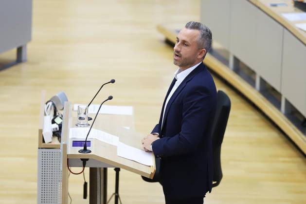 Magdeburg, Saxony-Anhalt, Germany, October 14, 2026 State Parliament Special Session: Ulrich Siegmund (AfD) delivers a speech Copyright: xdtsxNachrichtenagenturx dts_138990