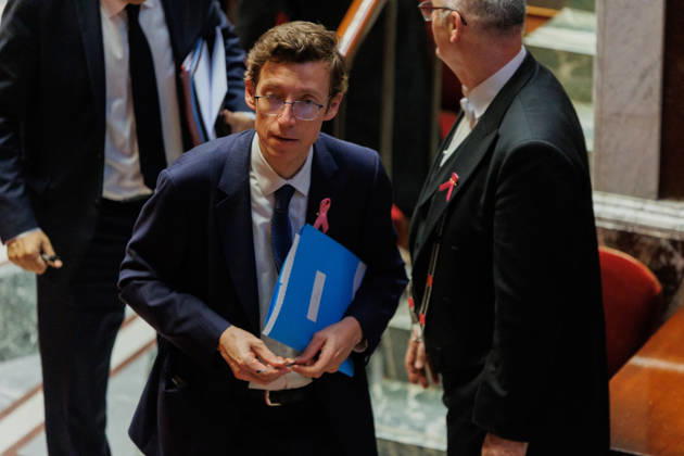 October 13, 2026: douard Geffray, the Minister of National Education during a question and answer session with the government at the National Assembly in Paris, on October 13, 2026. - ZUMAs287 20261013_zip_s287_053 Copyright: xSadakxSouicix