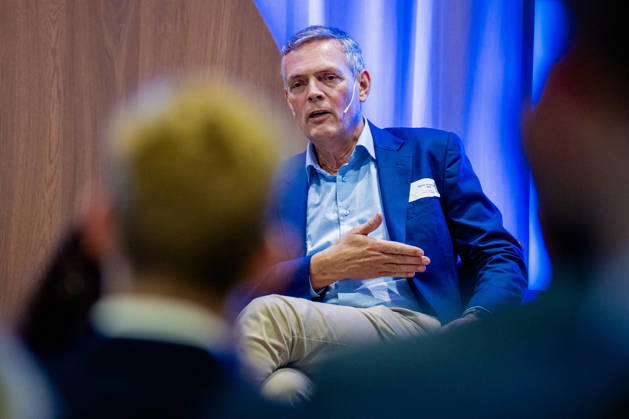 Norsk Industri Offshore s open members meeting, Oslo, October 15, 2026. Bjarne Schieldrop, chief analyst at SEB, at Norsk Industri Offshore’s open members’ meeting at Naeringslivets hus Photo: Stian Lysberg Solum, NTB, Oslo, Norway mIG6ZDxmPPA EDITORIAL USE ONLY Ref BUSmIG6ZDxmPPA jpg  Copyright: xStianxLysbergxSolumx xNTBx