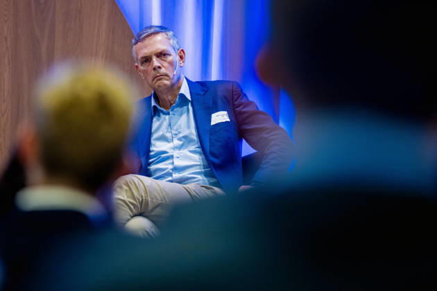 Norsk Industri Offshore s annual membership meeting, Oslo, October 15, 2026. Bjarne Schieldrop, chief analyst at SEB, at Norsk Industri Offshore’s open members’ meeting at Naeringslivets hus. Photo by Stian Lysberg Solum, NTB, Oslo, Norway. 2EUHm5dClAE EDITORIAL USE ONLY Ref BUS2EUHm5dClAE jpg  Copyright: xStianxLysbergxSolumx xNTBx