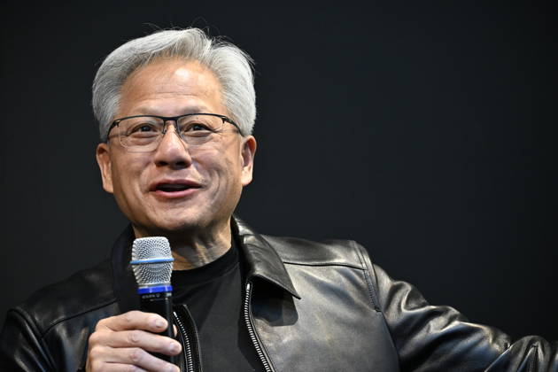 Jensen Huang, CEO of Nvidia, speaks during the Build A Claw Experience event at Norrsken House Stockholm, as Nvidia hosts three AI events in Stockholm, Sweden, on October 15, 2026 STOCKHOLM SWEDEN x11850x  Copyright: xGustavxSjöholm TTx JENSEN HUANG NVIDIA iblZqLrS0t4
