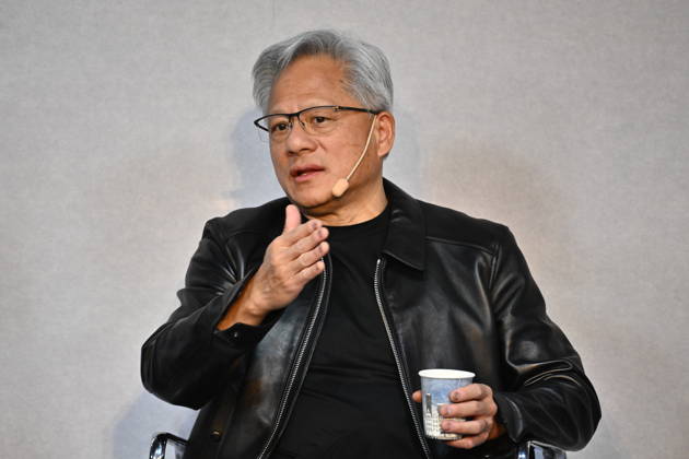 STOCKHOLM, SWEDEN 20261015 Jensen Huang, CEO of Nvidia, during the Sferical One event organized by Nvidia at Eric Ericsonhallen on Thursday STOCKHOLM, SWEDEN x10040x  Copyright: xAndersxWiklund TTx SFERICAL ONE NVIDIA obLeKnJahMg