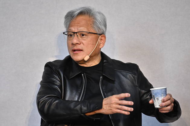 STOCKHOLM, SWEDEN 20261015 Jensen Huang, CEO of Nvidia, during the Sferical One event organized by Nvidia at Eric Ericsonhallen on Thursday STOCKHOLM, SWEDEN x10040x  Copyright: xAndersxWiklund TTx SFERICAL ONE NVIDIA 1w3Dc-U51XA