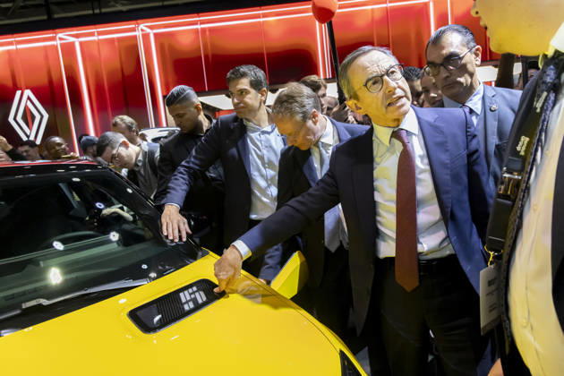 Paris, France October 15, 2026 - Paris Motor Show - Bruno Retailleau POLITIQUE, RETAILLEAU, LR, LES REPUBLICAINS, CAMPAGNE ELECTORALE, SALON DE L AUTOMOBILE, VOITURE, ECONOMIE  Copyright: xVincentxIsorex