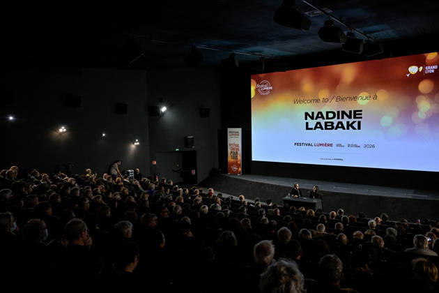 18th Lumiere Festival Masterclass Nadine Labaki Nadine Labaki holds a master class during the 18th Lyon Lumiere Film Festival in Lyon, France on 15 October 2026. Photo by Julien Reynaud APS-Medias ABACAPRESS.COM Lyon France  Copyright: xReynaudxJulien APS-Medias ABACAx