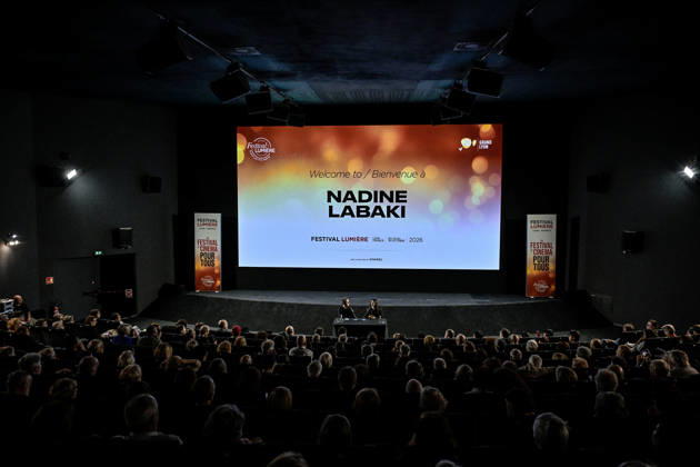 18th Lumiere Festival Masterclass Nadine Labaki Nadine Labaki holds a master class during the 18th Lyon Lumiere Film Festival in Lyon, France on 15 October 2026. Photo by Julien Reynaud APS-Medias ABACAPRESS.COM Lyon France  Copyright: xReynaudxJulien APS-Medias ABACAx