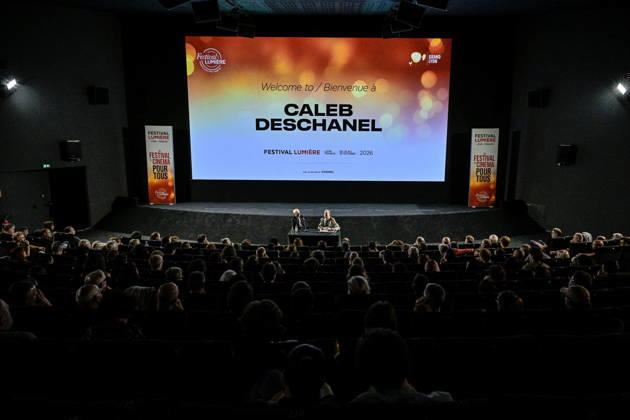 18th Lumiere Festival Masterclass Caleb Deschanel Caleb Deschanel holds a master class during the 18th Lyon Lumiere Film Festival in Lyon, France on 15 October 2026. Photo by Julien Reynaud APS-Medias ABACAPRESS.COM Lyon France  Copyright: xReynaudxJulien APS-Medias ABACAx