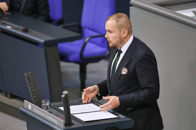 Berlin, Germany, October 15, 2026 German Bundestag 102nd Session of the Bundestag Torben Braga, AfD Copyright: xdtsxNachrichtenagenturx dts_139308