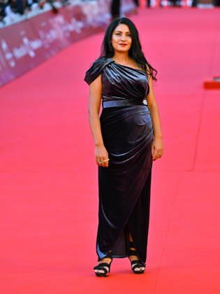 IPA89722279 - Rome, 2026 Film Festival - Evening 3 - Red Carpet for the film *SKEJTANJETO NE E ZA DEVOJÄaINJA* (*SKATEBOARDING IS NOT FOR GIRLS*) Pictured: Simonida Selimovic Copyright: xMaurizioxD™Avanzox xPoolxRomaxFilmxFestx2026x IPA89722279
